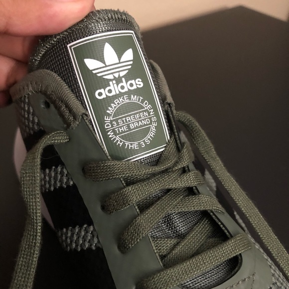 ❌SOLD❌NEW Adidas N5923 Women’s Shoe size 5 Green - Picture 4 of 7